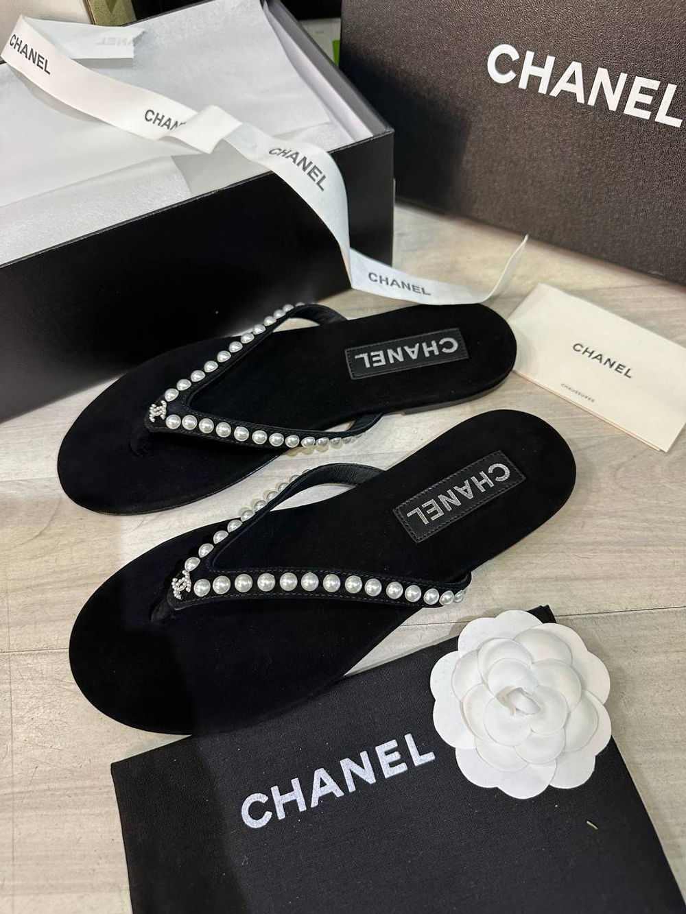 Шлепанцы CHANEL, арт. 475923683