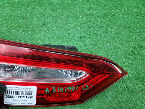 Фонарь левый внутр Toyota Camry XV70 17-нв галоген