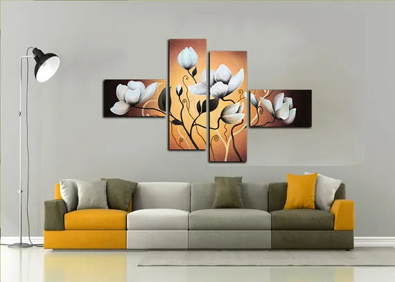 Модульная картина "Изысканный цветок"