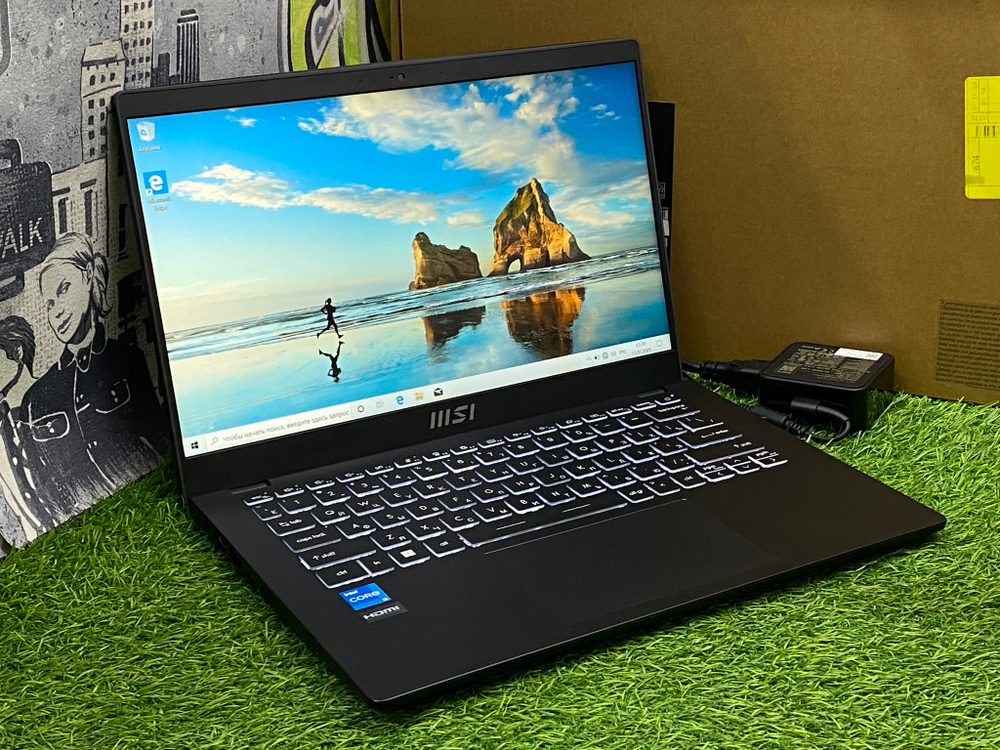 Ноутбук MSI 14' i3-1215U/8GB/256GB/Modern 14 C12M-233XRU[9S7-14J112-233]/Windows 10