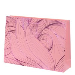 GAEM Пакет подарочный L (бумага 210г/м2, блок 12шт), L45 W12 H32 см, 4в.