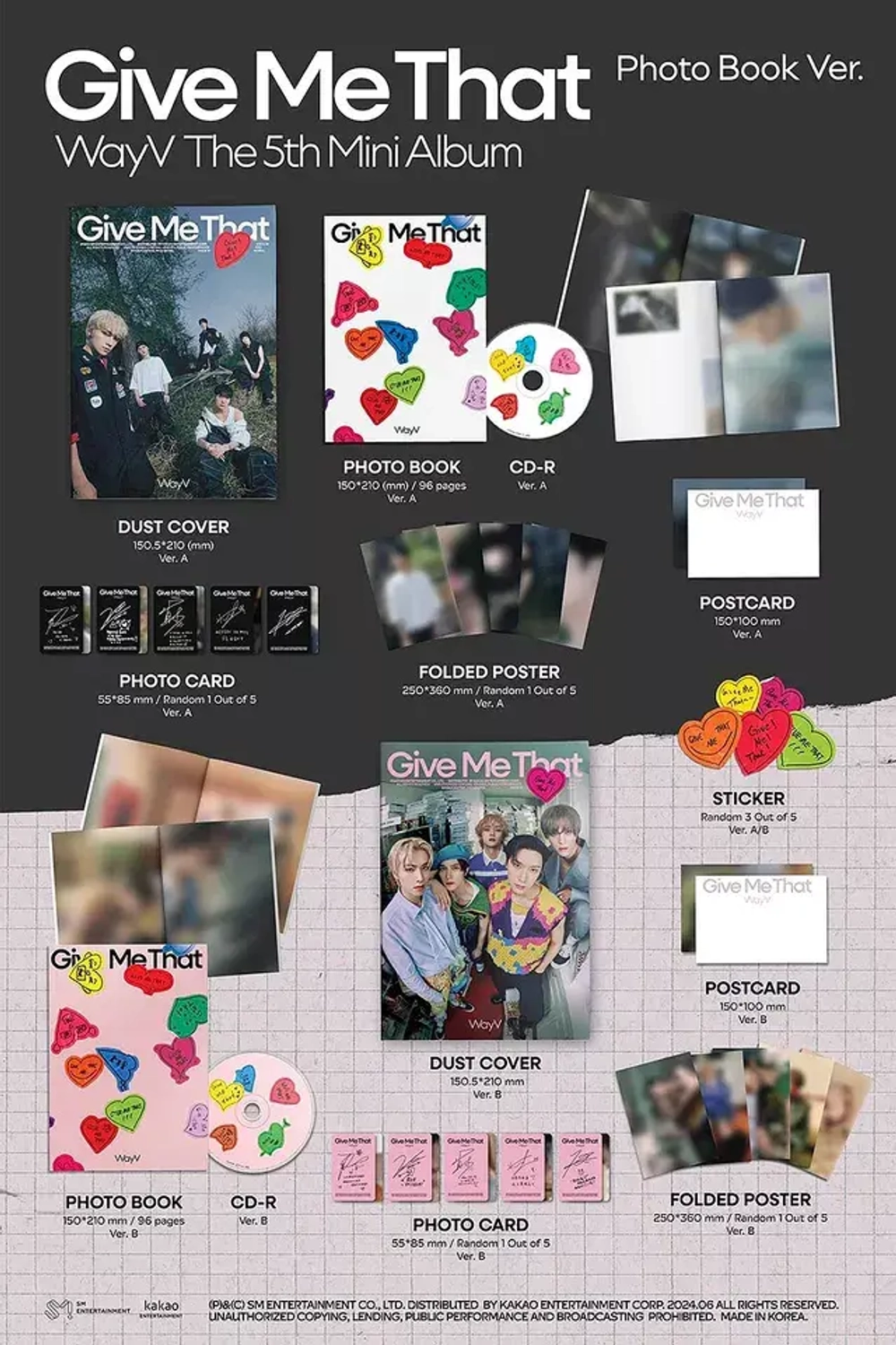 WayV - Give Me That [Photobook ver.]