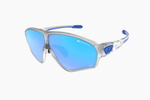 Спортивные очки Demetz W-Suit / Crystal Mat / Navy Mat V. Brown Mirror Blue Ice Cat.3