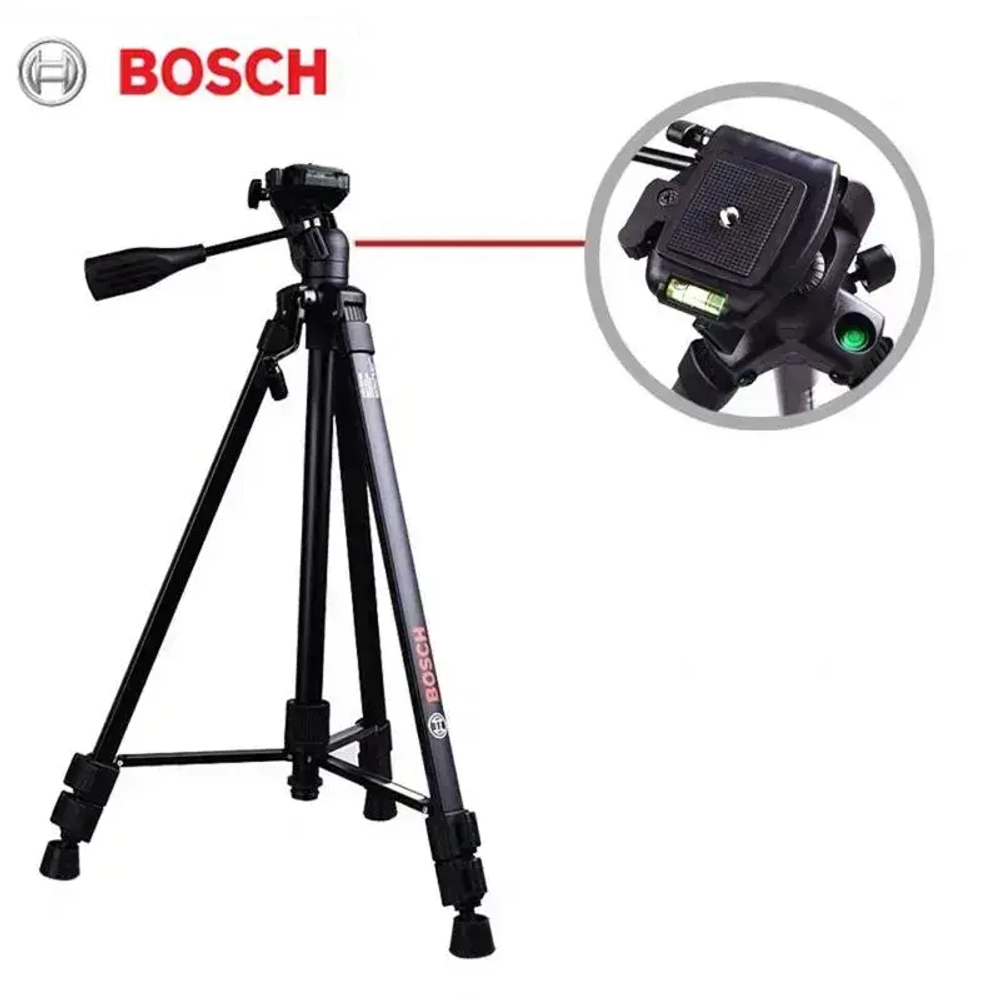 Штатив BOSCH BT150 для лазерного уровня с шарниром 1/4 дюйма