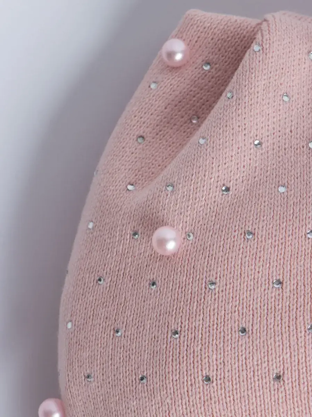 Шапка для девочки осенняя и снуд ушками