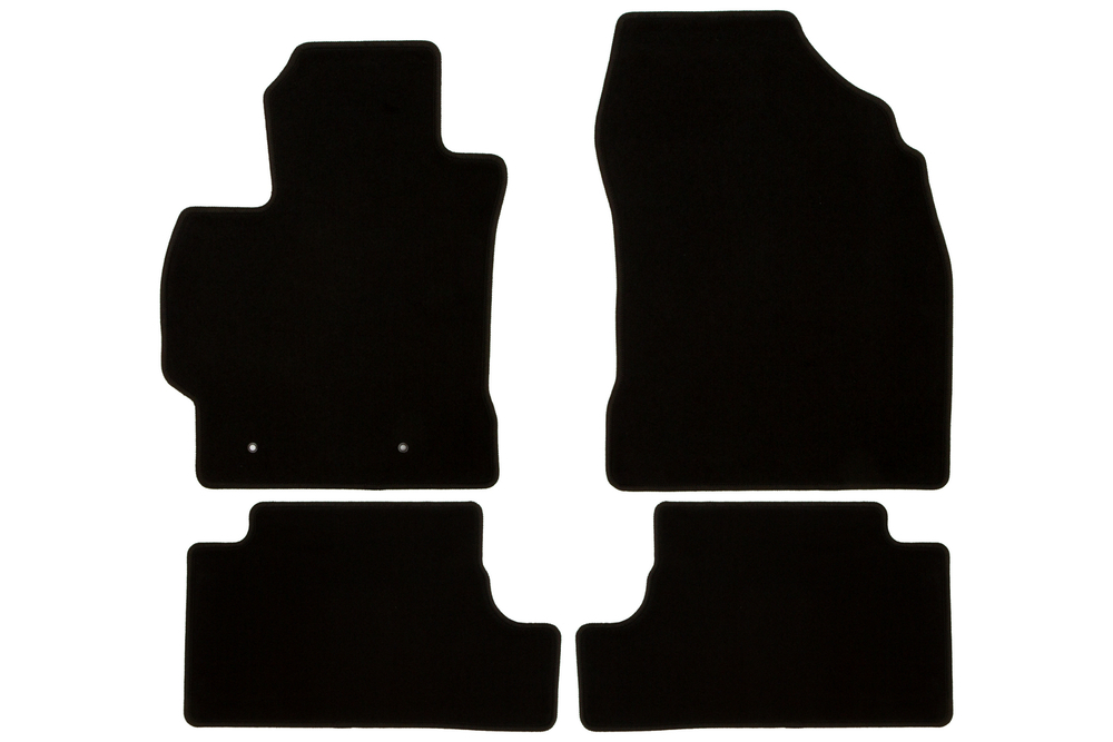 Коврики в салон для TOYOTA Corolla, 2006-2012, 2010-2013, седан, 4 шт. (текстиль) KLEVER01485101200K