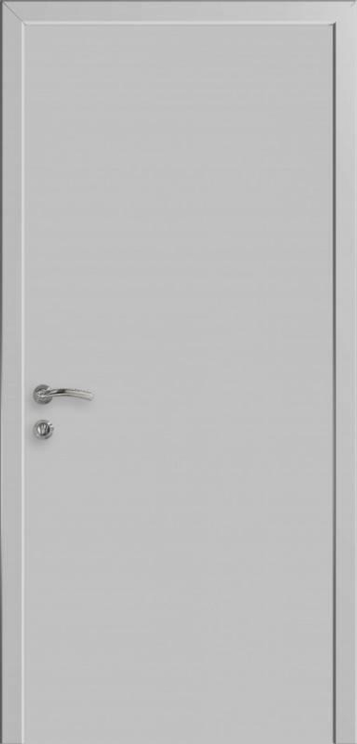 Дверь KAPELLI противопожарная Моноколор 7035 светло-серый + коробка