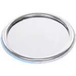 Зеркало косметическое круглое «КОЛЛЕКЦИЯ МАРЦИПАН», счастье начинается с тебя, d-7,5см (пакет с подвесом)