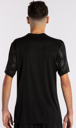 Мужская теннисная футболка Joma Montreal Short Sleeve T-Shirt - черный