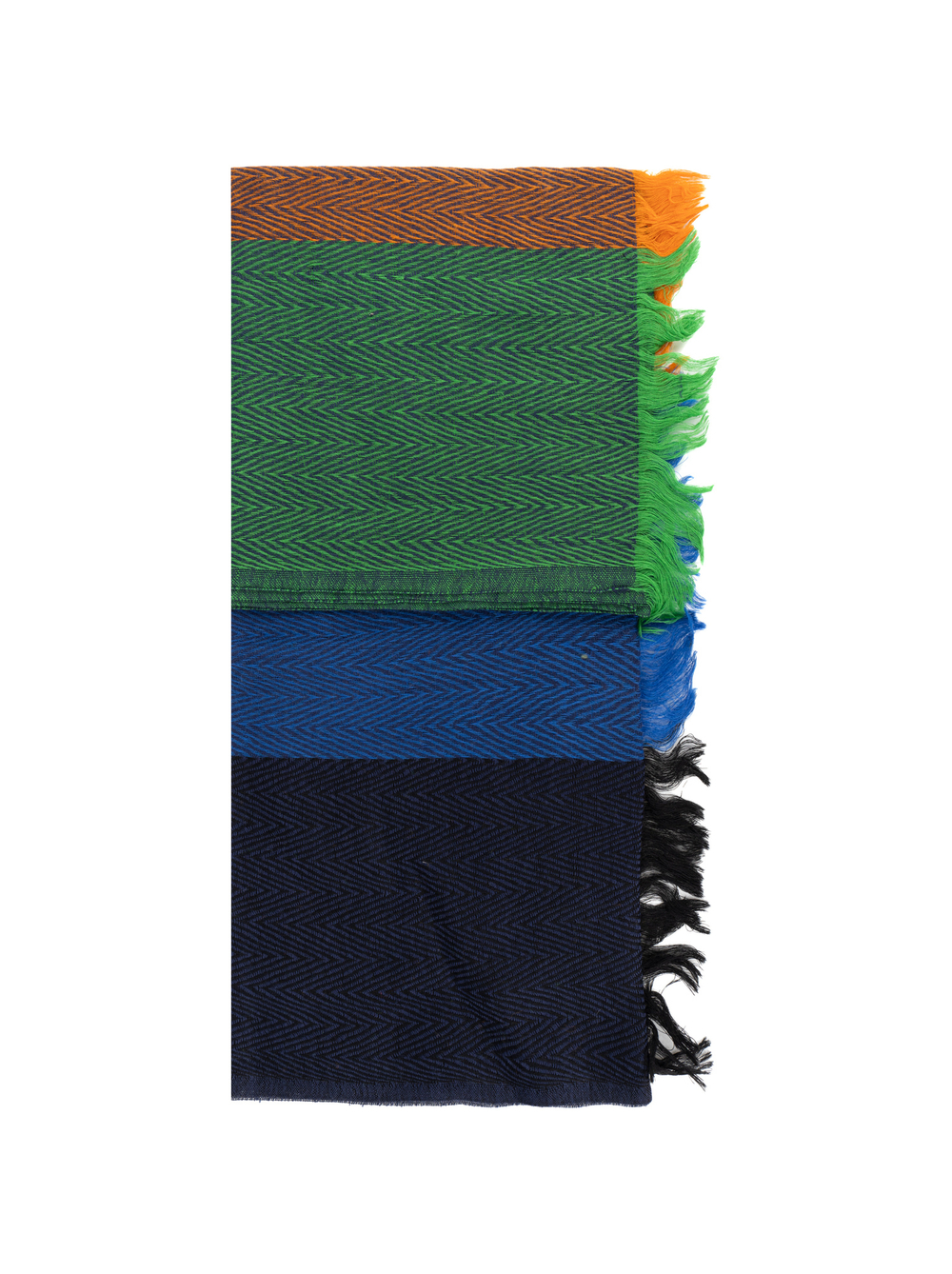 MALO Шарф - цветной в "елочку"