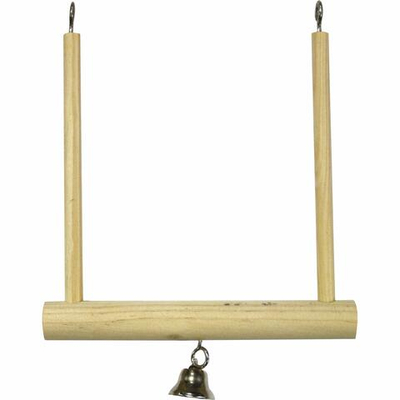 Игрушка для птиц, качели с колокольчиком, маленькие