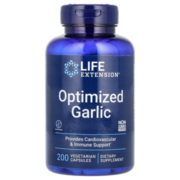 Life Extension Optimized Garlic 200 Veg Caps , Чеснок