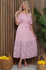 Платье Разбивая сердца (розовое) П15472-7М LT Collection