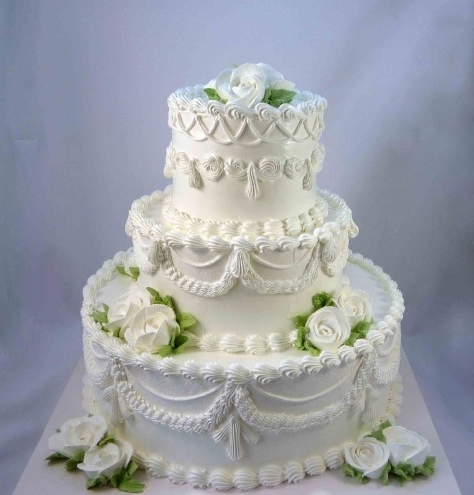 Торт свадебный №415