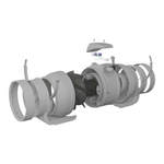 Вентилятор канальный 2 скорости (пластик) TYPHOON D160 2SP ERA PRO