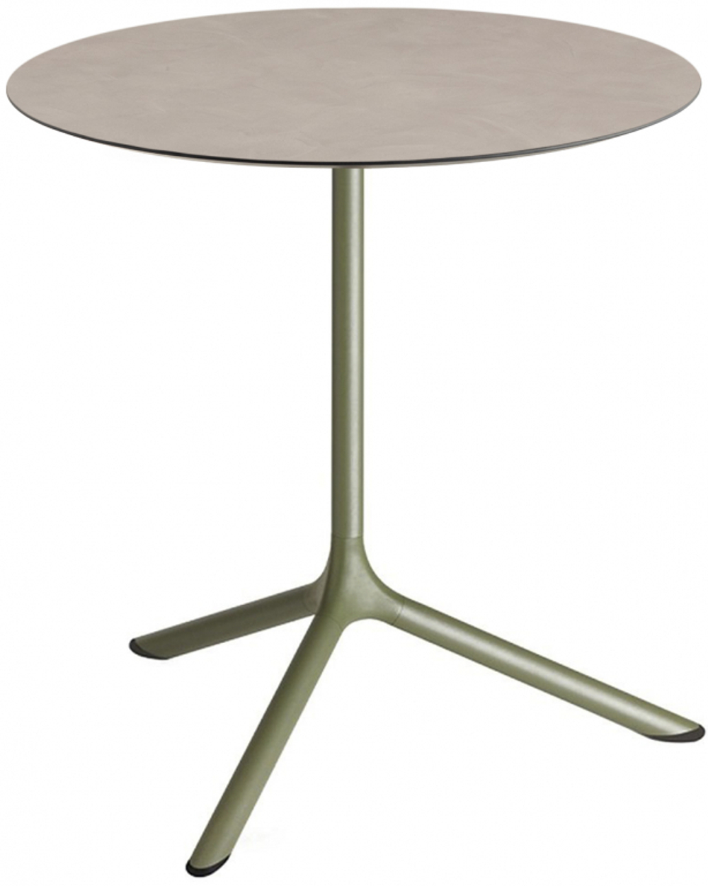 Стол ламинированный обеденный Scab Design Tripe Maxi, оливковый, тортора шпатель
