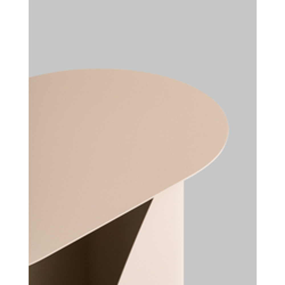 Журнальный столик Yvaine металл бежевый