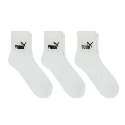 Носки PUMA ELEMENTS UNISEX SHORT CREW SOCK 3P