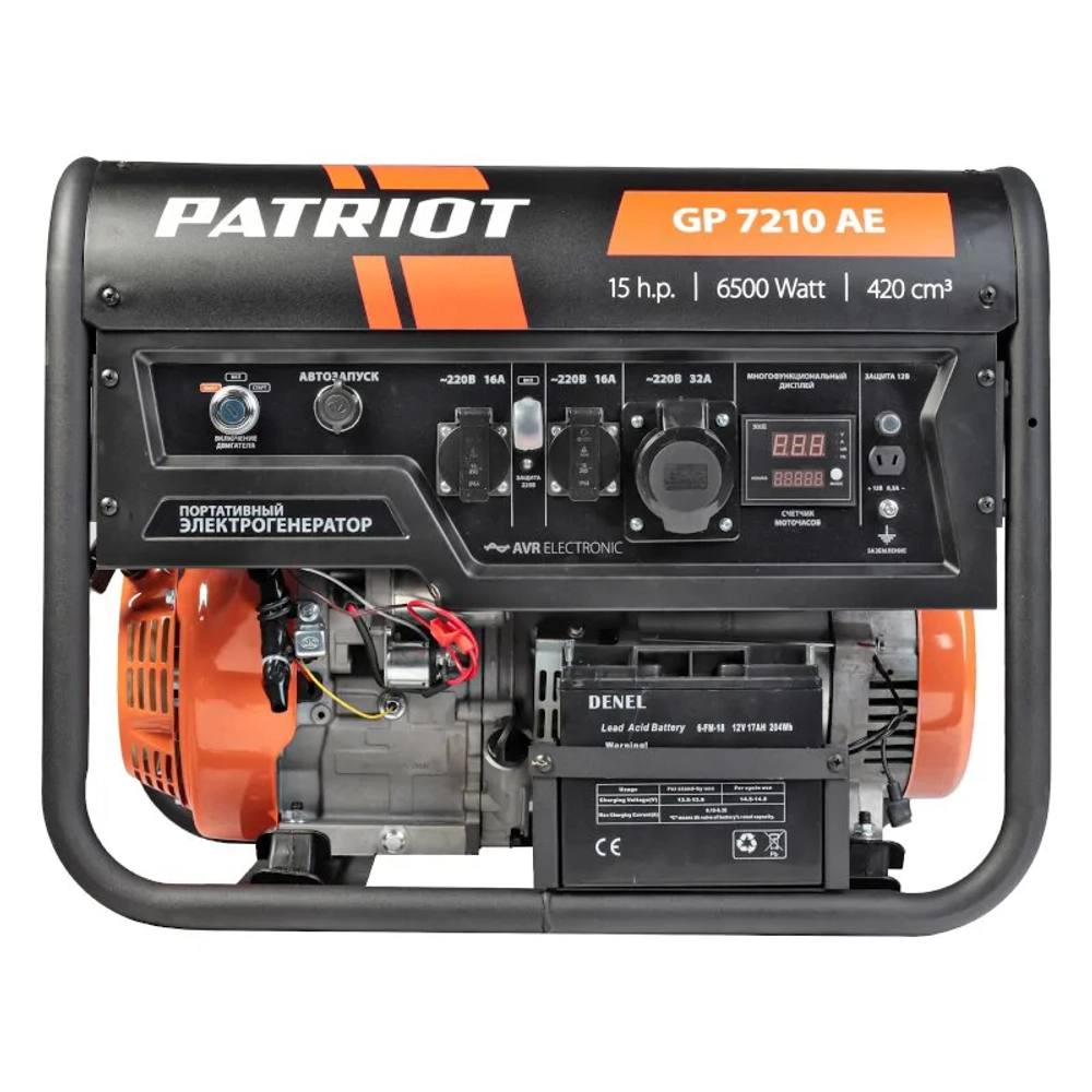 PATRIOT GP 7210AE бензиновый генератор 474101590