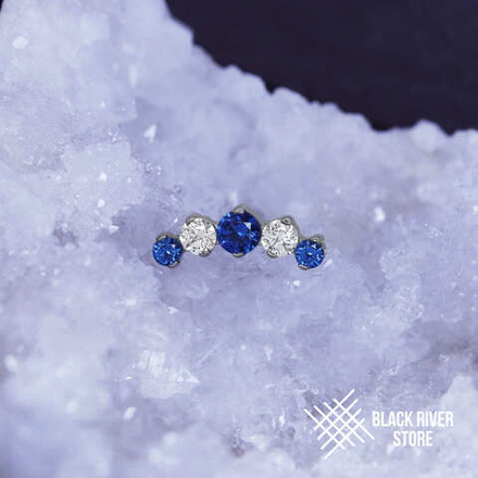 Prium IS Medium Blue Spinel & Crystal