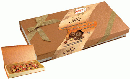 Конфеты Sorini Sofia из молочного шоколада с начинкой пралине 270г