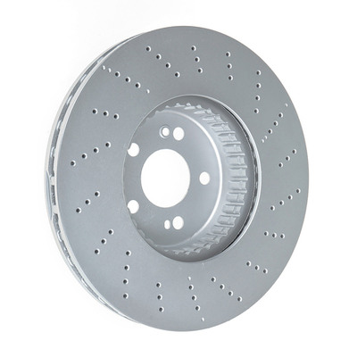 Диск тормозной GANZ передний перфорированный с покрытием MERCEDES BENZ W205 (2013>) / W213 E-KLASSE (2016>) Арт.: GIJ06256