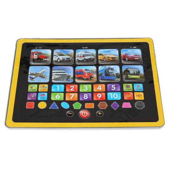 Сенсорный планшет 70 стихов,загадок,песен,вопросов,игр. Умка