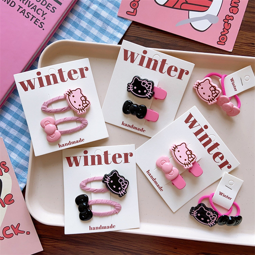 Набор заколок для волос "Winter", Kitty
