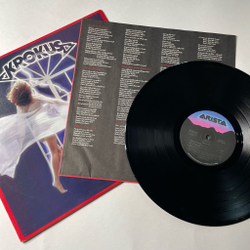 Винтажная виниловая пластинка LP Krokus The Blitz (USA 1984) Out Of Control