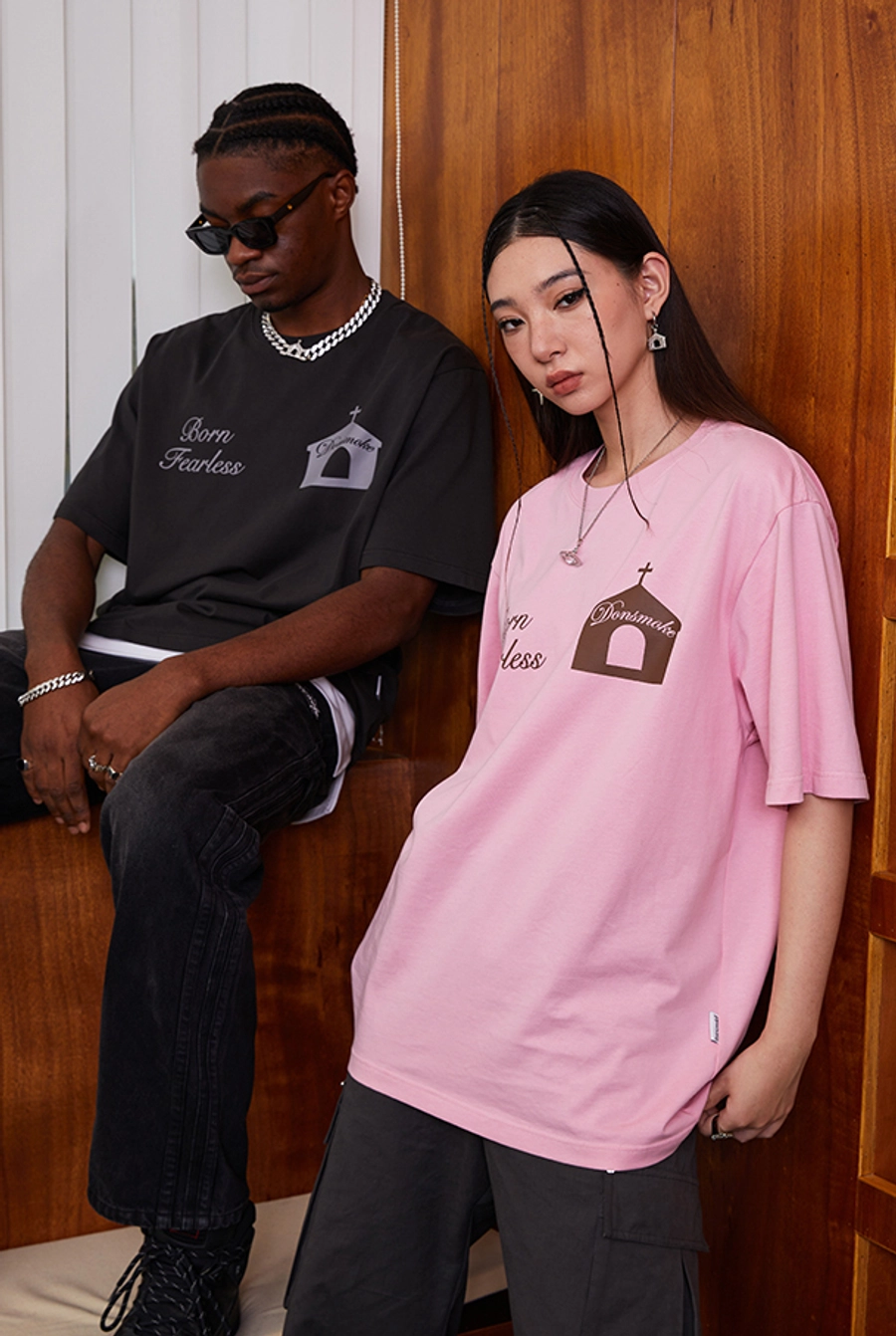 Футболка DONSMOKE "Church Logo" Oversized Tee