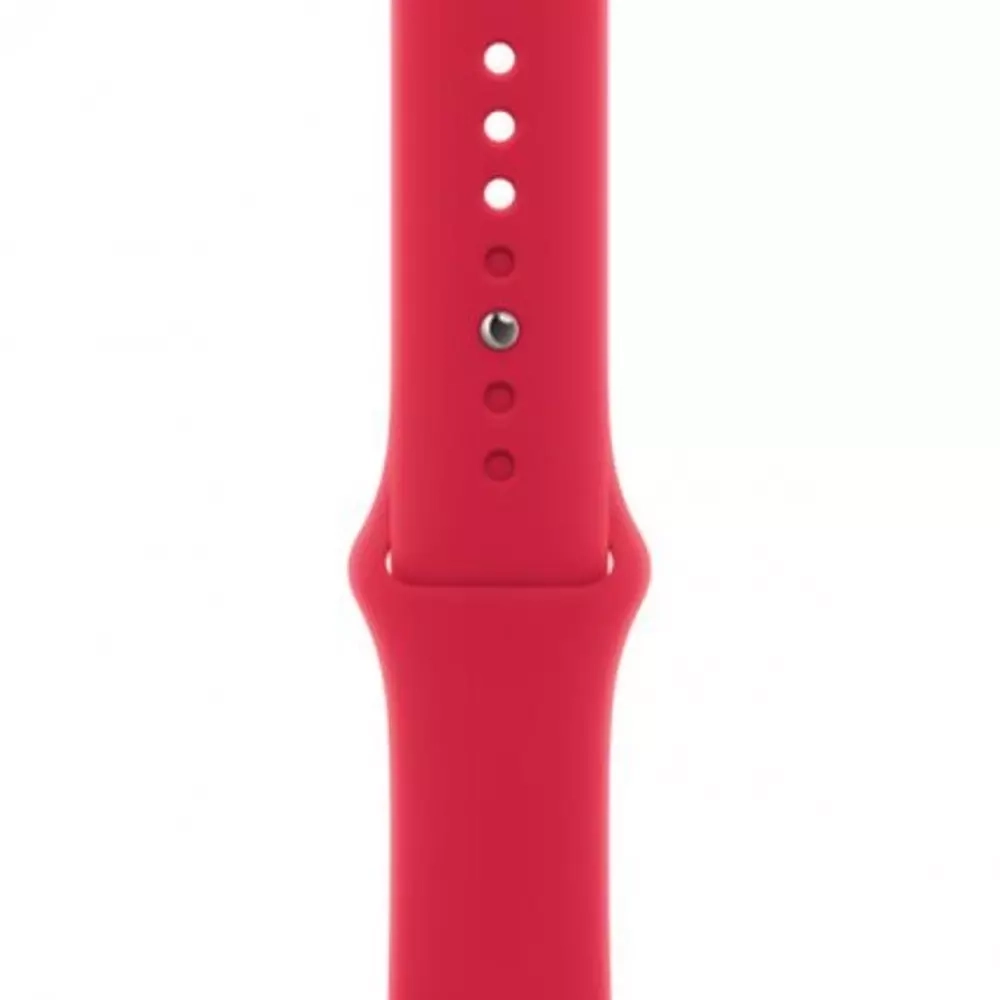 Apple Watch Series 8, 45 мм, из алюминия цвета (PRODUCT)RED, спортивный ремешок