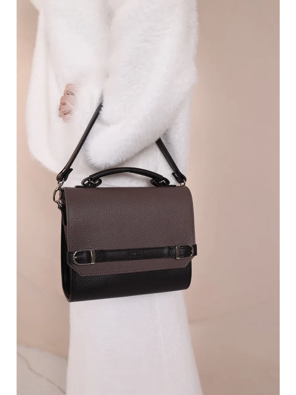 Сумка маленькая через плечо кросс-боди сэтчел