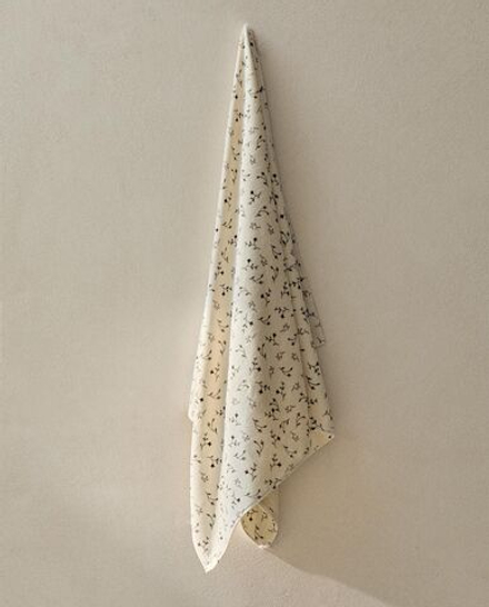 Zara Home - Банное полотенце с цветами, разноцветный, 50х90 см