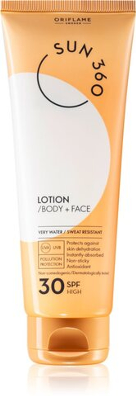 Oriflame Sun 360 - молочко для лица и тела SPF 30 /   125  ml  / GTIN 2800018055461