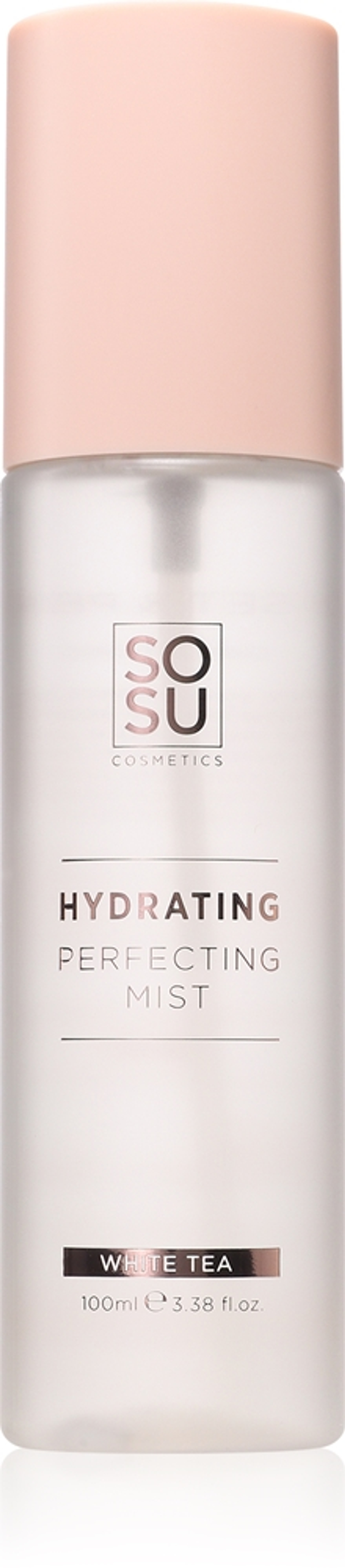 SOSU Cosmetics Hydrating Perfecting Mist - Туман для лица, увлажняющий оттенок White Tea, 100 ml