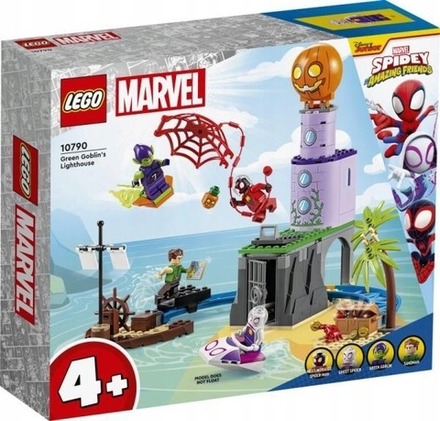 Конструктор LEGO Spider-Man Команда паучка на маяке зеленого гоблина 10790