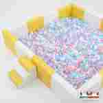 Сухой бассейн квадратный «Остров Веселья», 3,5×3,5×0,6 м