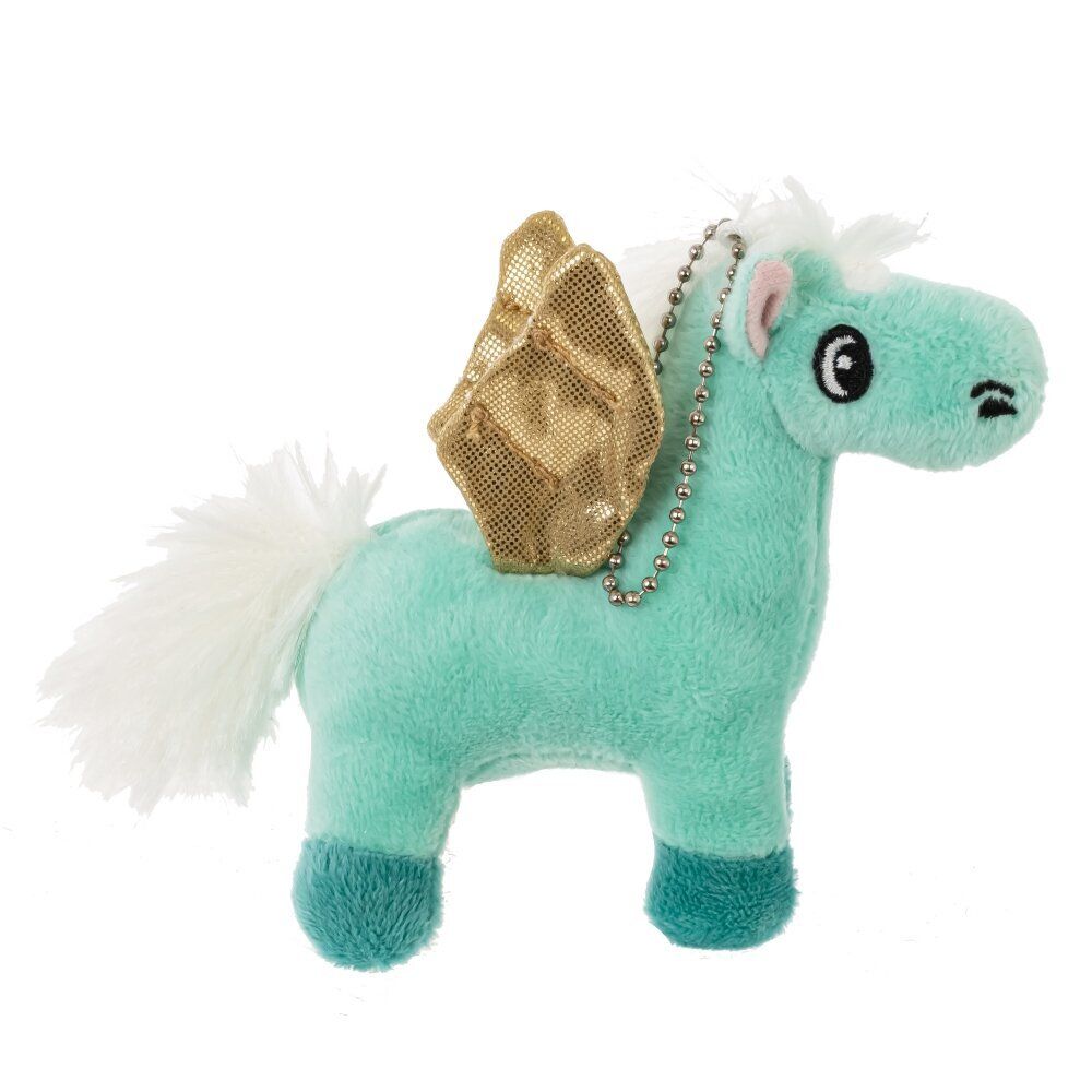 GAEM Игрушка набивная "Лошадка", с цепочкой, L14 W6 H10 см, 4в.