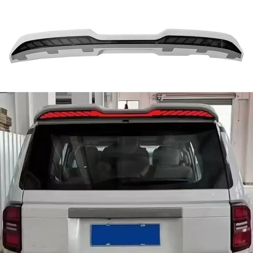 Спойлер на крышу с подсветкой для Toyota Land Cruiser Prado 250 LC250 Крузак Крузер Задний спойлер со светом