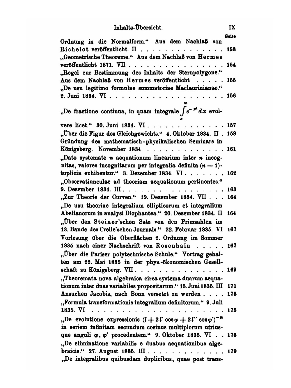 Carl Gustav Jacob Jacobi | Leo Koenigsberger