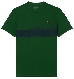 Мужская теннисная футболка Lacoste Tennis x Novak Djokovic - зеленый