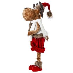 GAEM Игрушка набивная "Олень" (телескоп ноги), L58 W28 H122/65 см