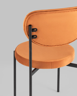 Стул Барбара NEW велюр терракотовый