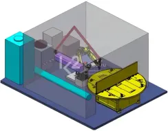 Комплекс роботизированной лазерной резки CO2 Raytools 125–250 Вт