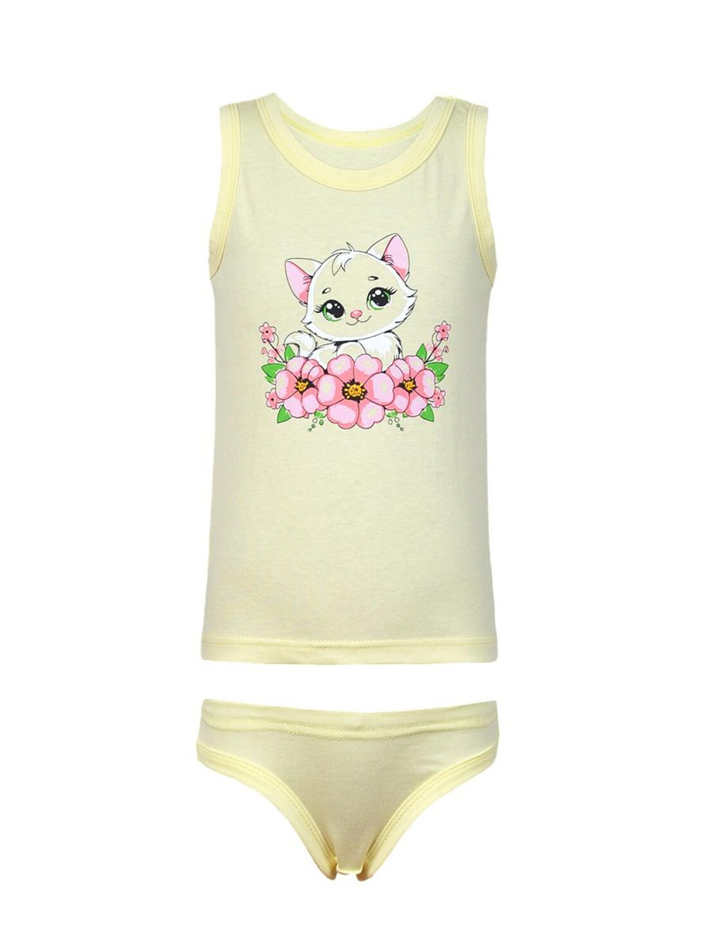 13-63-3 Набор для девочки (майка +трусы)