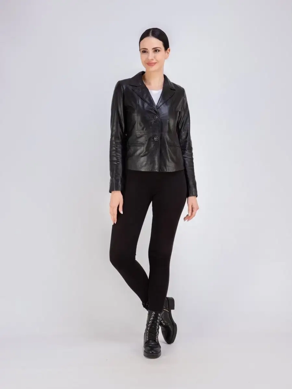 Куртка кожаная из натуральной кожи Турция