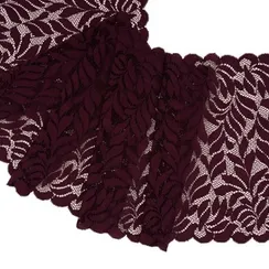 Кружево эластичное слива 20 см, Китай