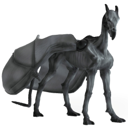 Schleich Harry Potter - Тестрал Крылатая лошадь 13996