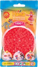 Hama Бусинки для термомозаики MIDI красный неон, 1000 шт. (207-35)
