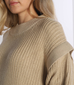 платье Silvian Heach - бежевый(PGA22120VE)